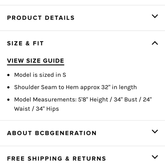 Black BCBG Generation cocktail dress - Picture 7 of 8